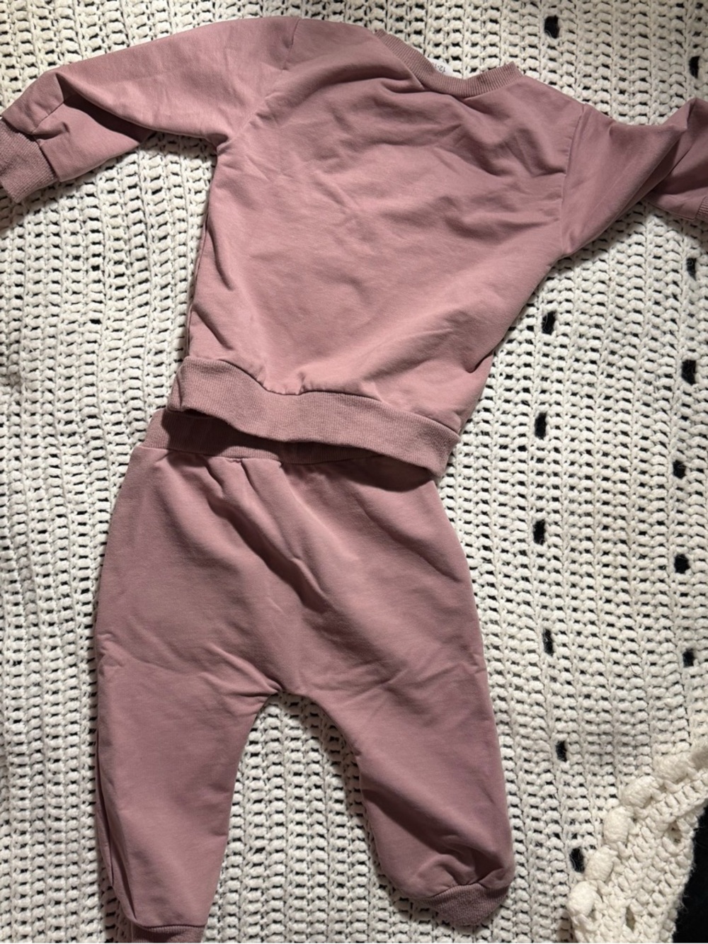 Dusty Rose "Daddy's Girl" Sweatshirt & Joggers Set - Picture 5 of 5